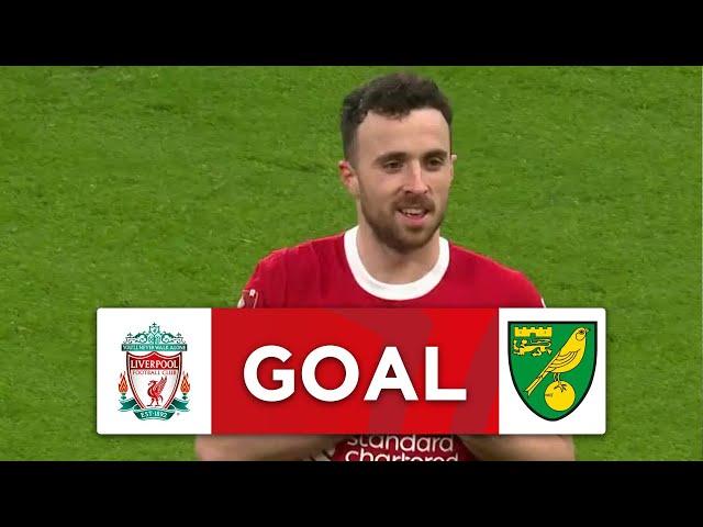 GOAL | Diogo Jota | Liverpool 3-1 Norwich City | Fourth Round | Emirates FA Cup 2023-24