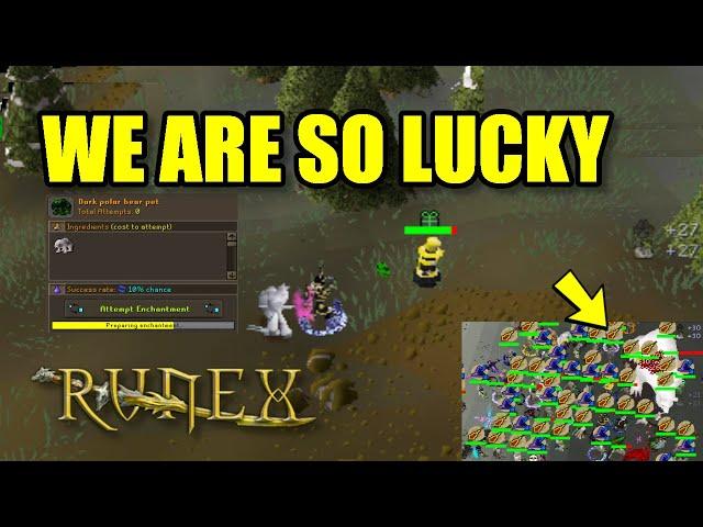 Runex RSPS: *WE GOT SO LUCKY* Making Bank From Winter Event & Winning Big at Gamble! +$50 Bond G/A