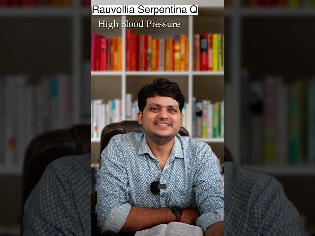 Rauwolfia Serpentina Homeopathic medicine for High Blood Pressure |