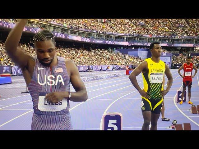 Erriyon Knighton Runs Faster Than Noah Lyles, 200m (19.99) | Men 200m Round 1 | Olympics Track 2024