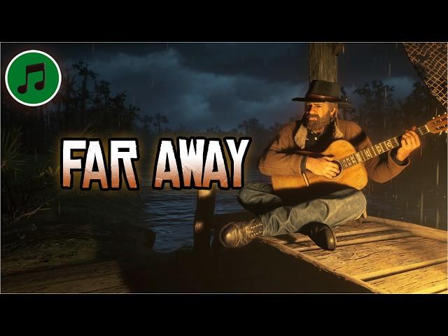 Far Away | Western Ambient Guitar | Red Dead Redemption 2 Landscape & Ambience [4K]