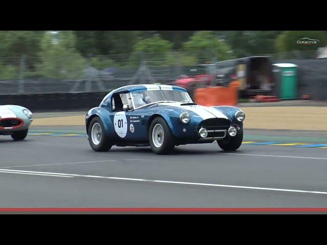 Shelby Cobra 289 in Le Mans Classic + Onboard Damien Kolher Race 1 ! [HD]