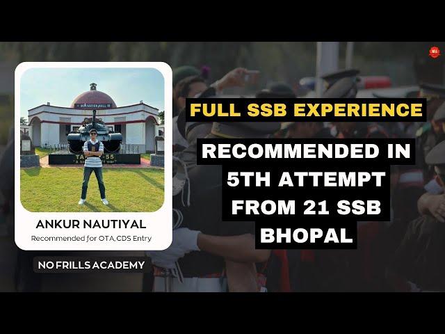 Shifting From a Casual Mindset to Focused & Determined Mindset |Recommended Candidate Ankur Nautiyal