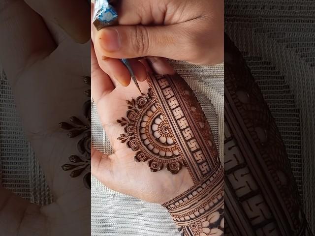 Diwali mehndi design | Part 2 #mehndi #simplemehndi #mehndiartist #stepbystep #mehnditutorial #art