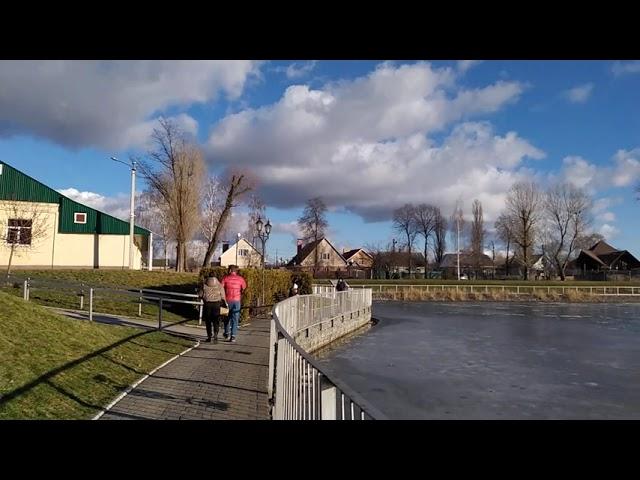 Городской сад зимой. Кременчуг