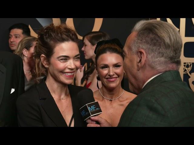 Amelia Heinle & Elizabeth Hendrickson - Y&R - 50th Annual Daytime Emmys Red Carpet