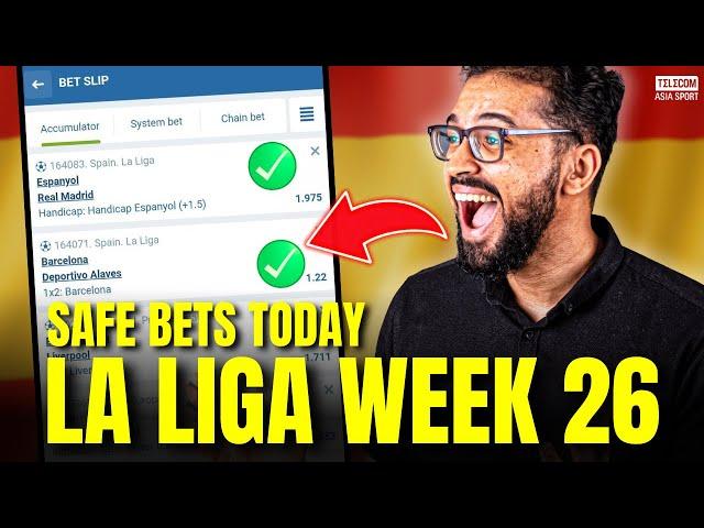 LA LIGA Game Week 26 Predictions That Will SHOCK You!