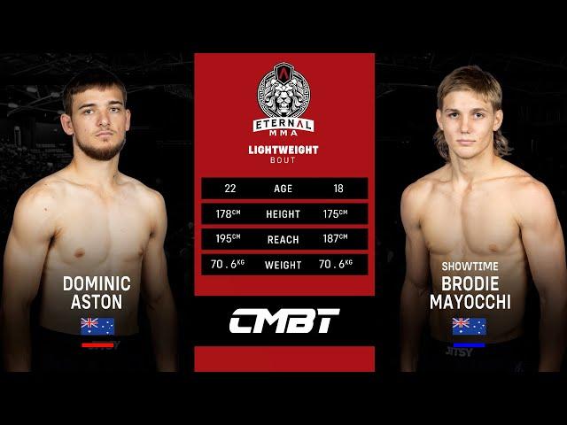 Eternal MMA 75: Dominic Aston VS Brodie Mayocchi - MMA Fight Video