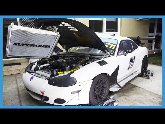 Supermiata Crossflow Radiator Install // Ep 77 // Time Attack TURBO Build