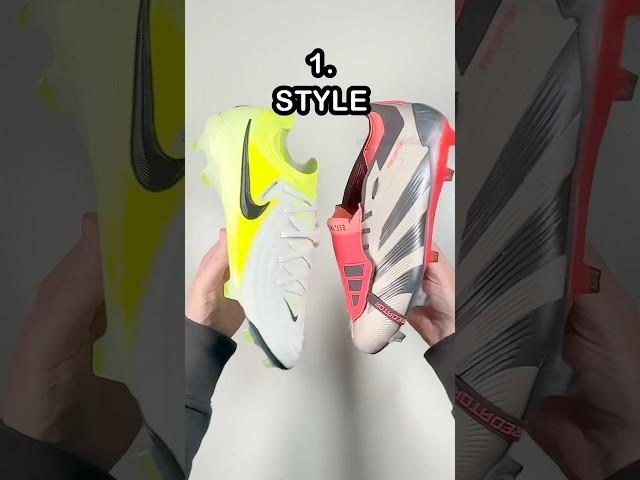adidas Predator vs Nike Phantom GX2 Head To Head  #footballboots #soccercleats #cleats