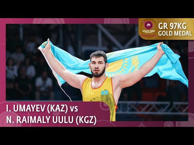 Round 3 • GR 97Kg • Islam UMAYEV (KAZ) vs. Nurmanbet RAIMALY UULU (KGZ)