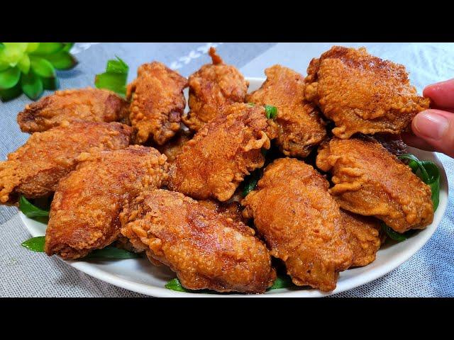 The Best Fried Chicken Wings You'll Ever Make!!! You will be addicted!!! | 2 RECIPES