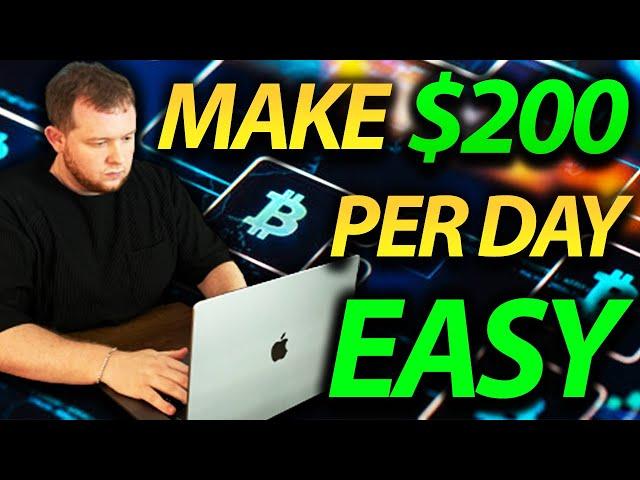  Simple Method To Make $200 A Day Trading Cryptocurrency As A Beginner | Trading Tutorial Guide