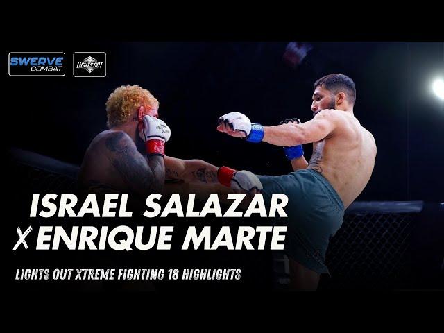 Israel Salazar vs Enrique Marte | FULL FIGHT HIGHLIGHTS | LIGHTS OUT XTREME CHAMPIONSHIP 19