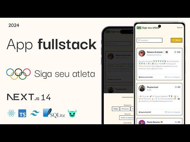 Construa um App Full Stack com Next.js 14, Tailwind, shadcn/ui e SQLite | Do zero ao deploy (2024)