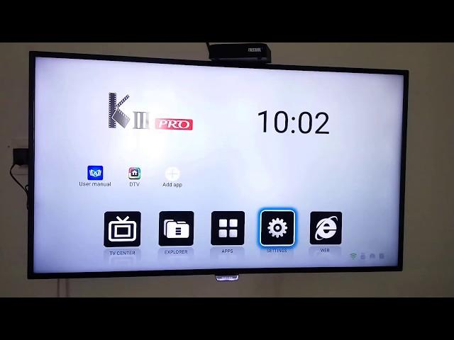 MECOOL KIII Pro Hybrid STB 8Core CPU 3GB RAM 16G Flash 4K Ultra HD Android 7.1 DVB-S2  (KIII Pro)