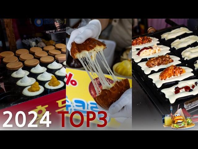  2024 Gourmetro TOP3 Korean Street Food HOT Videos Collection