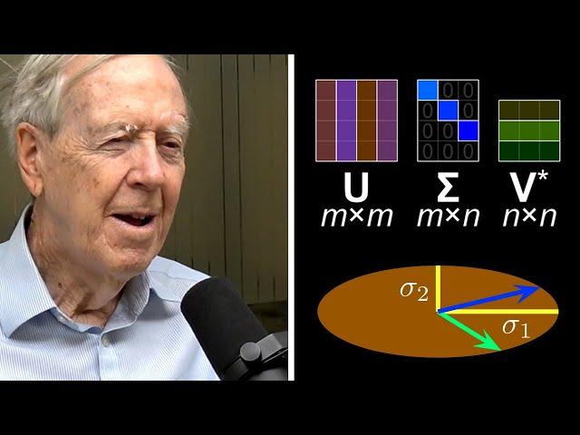 Gilbert Strang: Singular Value Decomposition