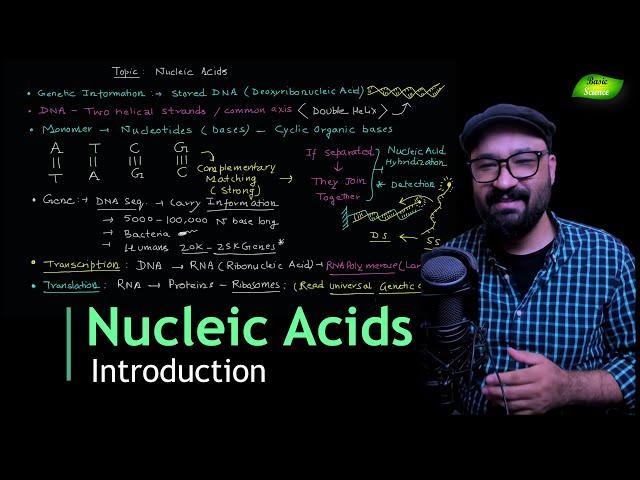 DNA Introduction | Basics | Functions | Biochemistry | Cell biology | Basic Science Series