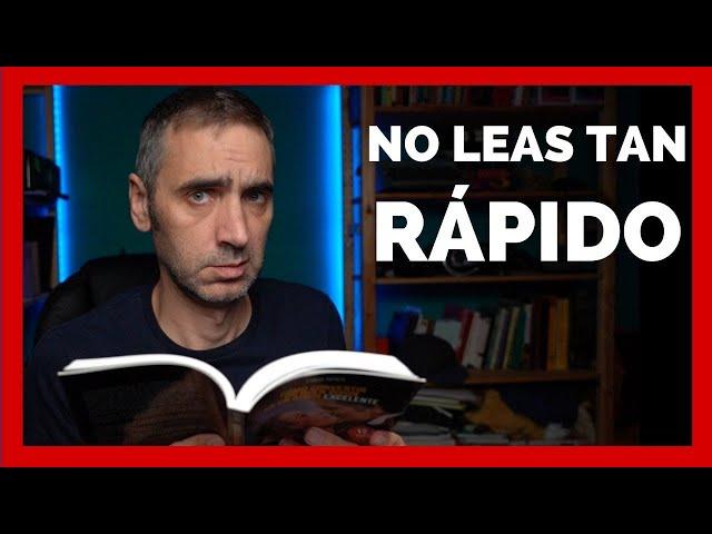 LEER RÁPIDO o LEER LENTO | 3 Tips para MEJORAR la LECTURA