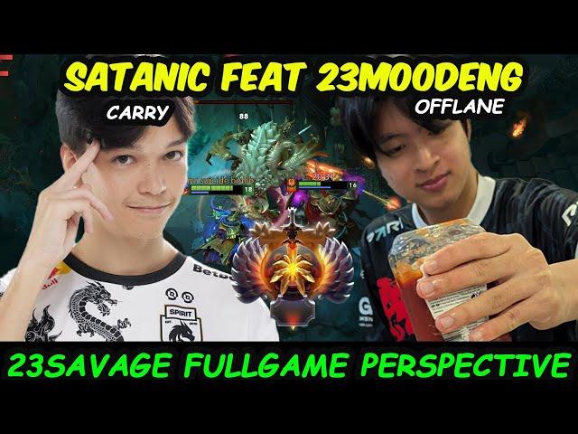 OG.23savage [Pangolier] OFFLANE Feat Tspirit.Satanic  Perspective Fullgame Dota 2 Server EU