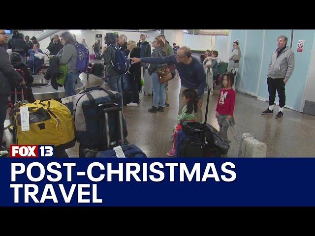 Post-Christmas travel at Sea-Tac Airport | FOX 13 Seattle