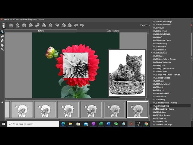 AKVIS Sketch v 23.0 Tutorial (Overview of how to get started)