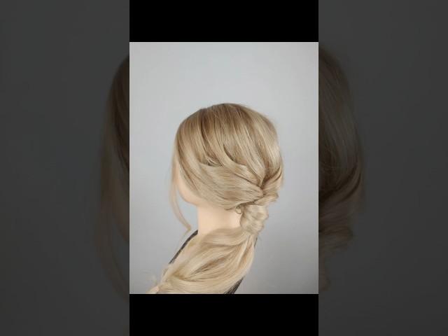 #hairstyle #A pretty ponytail#KKhairstory