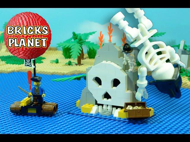 6248 Volcano Island LEGO Pirates - Stop Motion Review