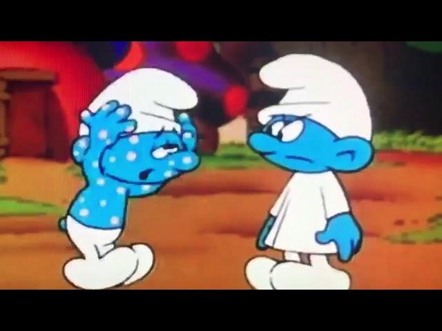 Smurfs calling doctor smurf