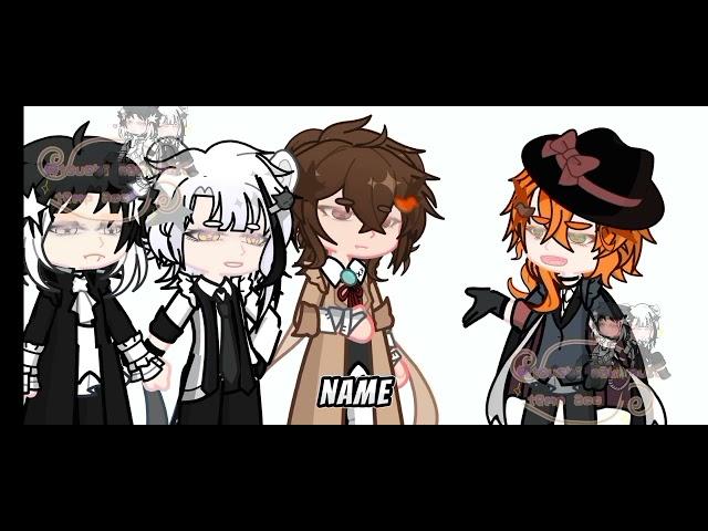 \\How about if ur name is dazai you go BSD MEME dazai atsushi akutagawa chuuya SKK SK //