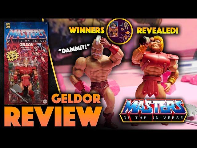 Motu Origins Geldor REVIEW! Where's The Vintage Figures Mattel?!