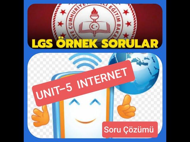 5.ÜNİTE-THE INTERNET-MEB ÖRNEK SORULARI ÇÖZÜMÜ