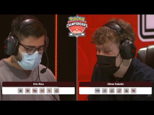 2022 Pokémon Europe International Championships VGC Finals - Eric Rios vs Oliver Eskolin