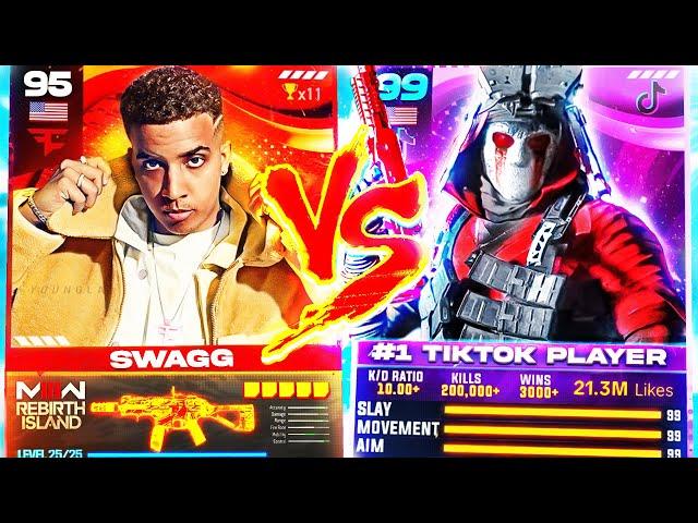 SWAGG vs #1 TikTok Player on Rebirth Island