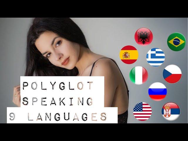 POLYGLOT speaking in 9 LANGUAGES | CHIT CHAT, WORLD AFFAIRS, OSCAR