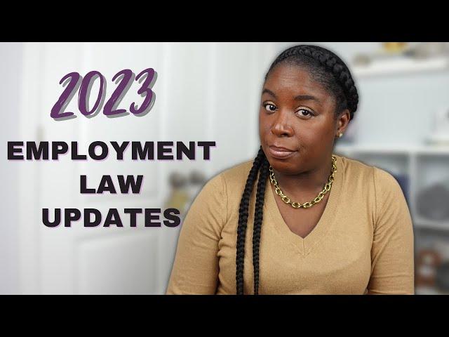 2023 Employment Law Updates