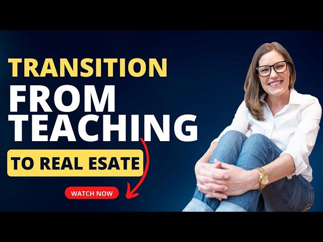 Transition from Teaching to Real Estate with Kia Patton I The Real Reason Teachers Leave