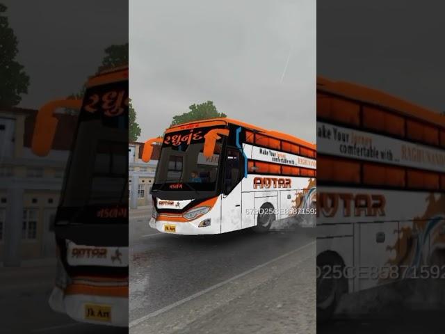 gujarat bus livery | #trending  gameplay #bussid #shorts #bussimulatorindonesia #viral #busdriving