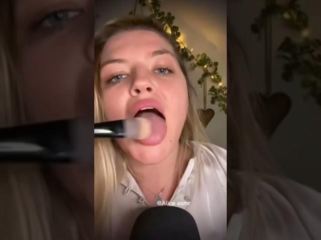 Alice asmr spit painting️️.