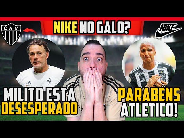  NIKE NO GALO  PROBLEMA GRAVE NO ATLÉTICO  URGENTE