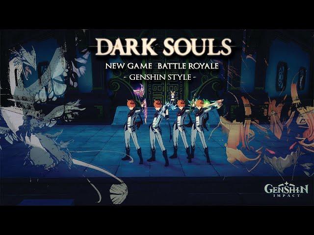 Childe Mains Play Battle Royale ! NEW GAME MODE [Dark Souls Genshin] Boss Rush | Genshin impact