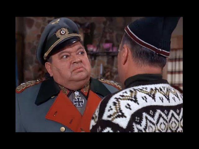 Klink Says Burkhalter is a "Nasty Old Tub of Lard" - Hogan's Heroes - 1968