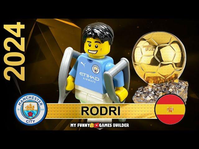 Rodri wins Ballon D'or 2024 in Lego (Top 10)