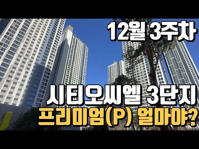 12월3주차) 시티오씨엘3단지 매수매도관심있는분들은 연락!