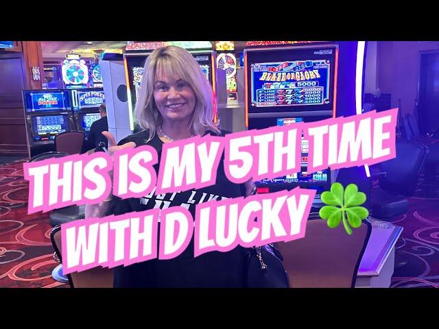 We come to Vegas 2-3 times a year. I’ve enjoyed my last 5 trips seeing D Lucky. #gambling #slots