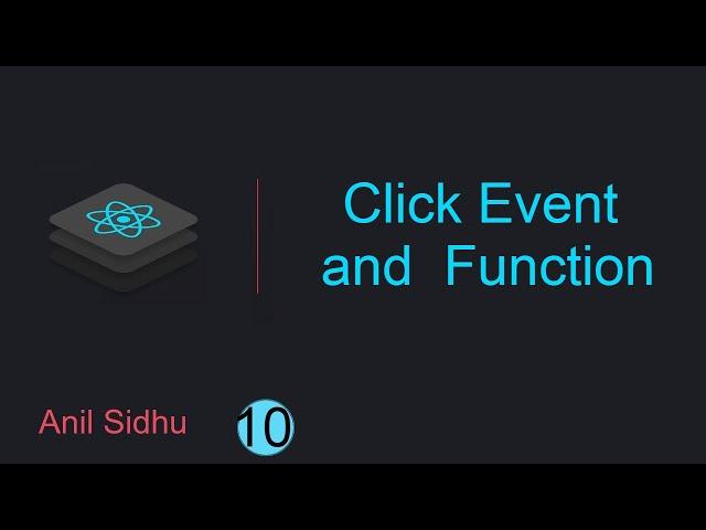 React tutorial for beginners #10 Click event and function in ReactJs