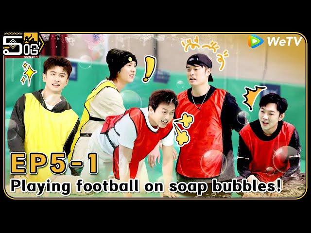 [CC]EP5-1: Playing football on soap bubbles! | HaHaHaHaHa S4 FULL