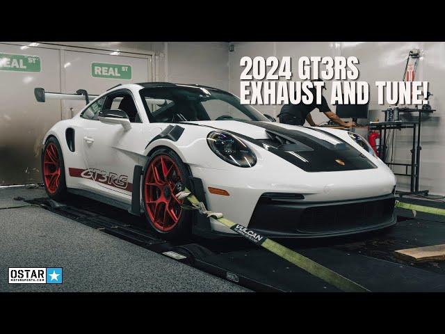 GT3RS GETS EXHAUST AND TUNE! | 10500 RPM PULLS!