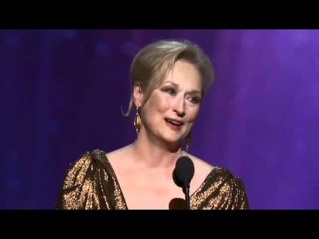 Meryl Streep Wins Best Actress | 84th Oscars (2012)